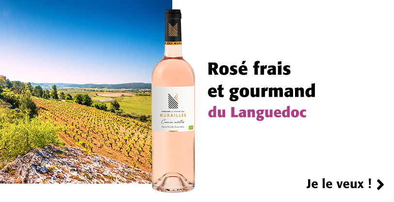 Rosé gourmand du Languedoc